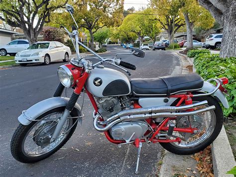 No Reserve 1965 Honda Cl77 Scrambler Iconic Motorbike Auctions