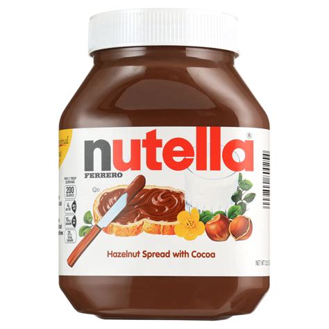 Nutella Chocolate Hazelnut Spread Perfect Topping 33 5 Oz Jar