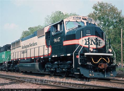 Railpicturesnet Photo Bnsf 9647 Burlington Northern Santa Fe Emd