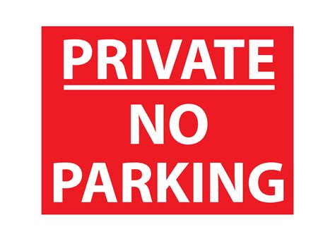 Our professional no parking signs are a favorite of buyers for local governments. Clarke Design & Media Ltd | NO PARKING PRIVATE SIGN 40cm x ...