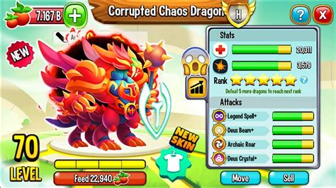 Dragon City Hatching Corrupted Chaos Dragon The Best Vampire Titan