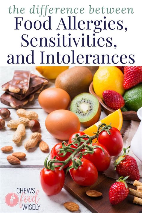 The Difference Between Food Allergies Food Sensitivities And Food