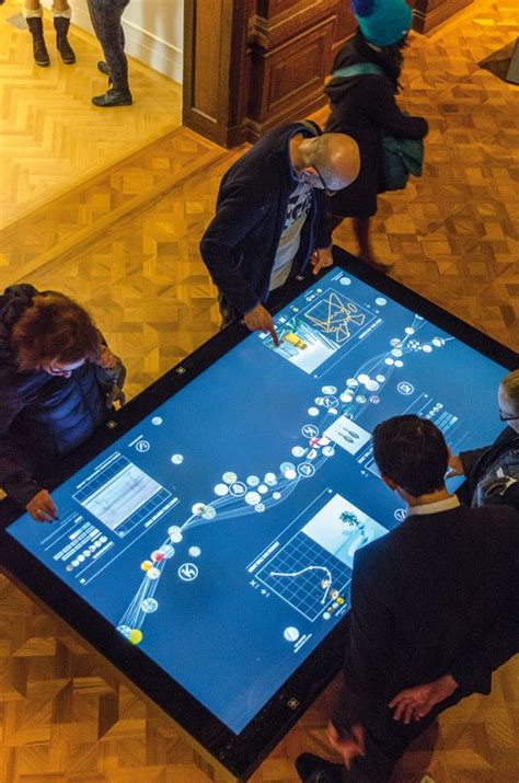 Local Projects Used Interactive Tables To Enable Visitors To Explore