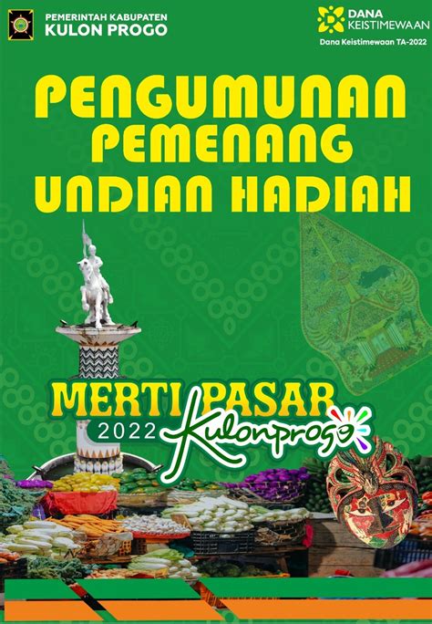 Disdagin Pengumuman Pemenang Undian Berhadiah Merti Pasar 2022