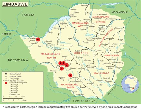 Regions and city list of zimbabwe with capital and administrative centers are marked. Zimbabwe - Forgotten Voices