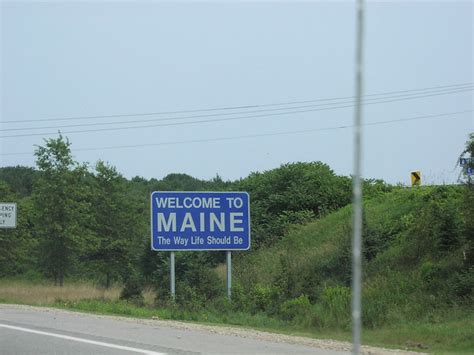 Flickriver Photoset Maine Highway Signs By Sagebrushgis