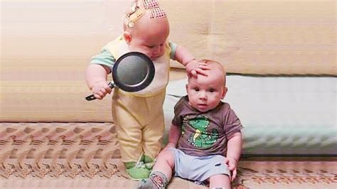 Best Funniest Twin Babies Videos That Will Make You Happy 99 Youtube