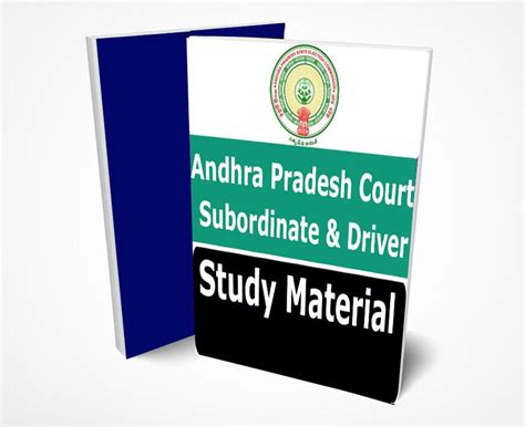 Ap High Court Office Subordinate Driver Study Material Notes Buy