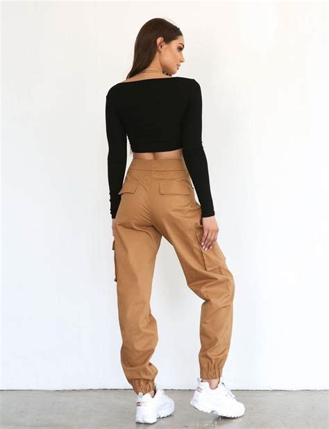 Cargo Pant Outfits Beige Cargo Pants Outfit Beige Outfit Cargo Pants