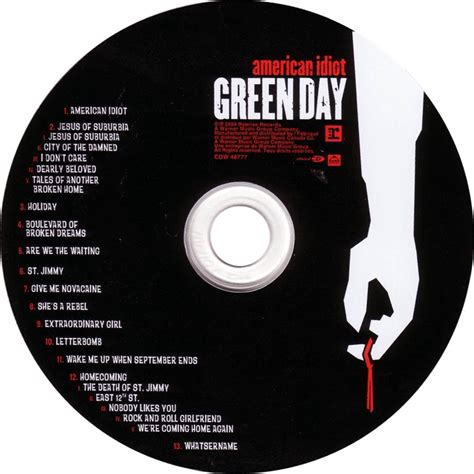 Released as the first single from the album, it has since. weblog worth writing: American Idiot