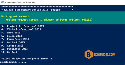 How To Download And Install Word 2013 Using Powershell