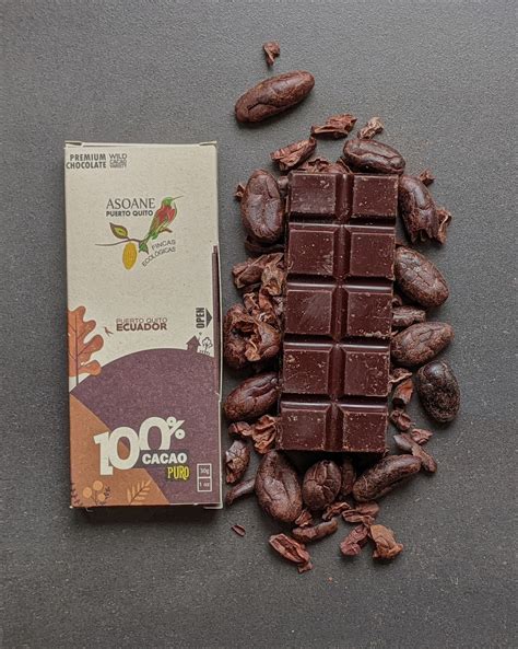 100 Unsweetened Organic Dark Chocolate 30g Net Weight Etsy