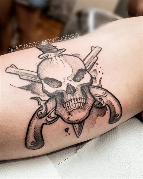 Tatuagem De Caveira Significado Polícia
