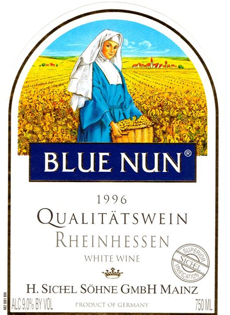 Blue Nun 1996 Blue Nun QualitÄtswein With The Famous Blue Flickr