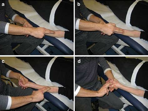 Connective Tissue Massage Of The Forearm A C And Of The Hand D Download Scientific