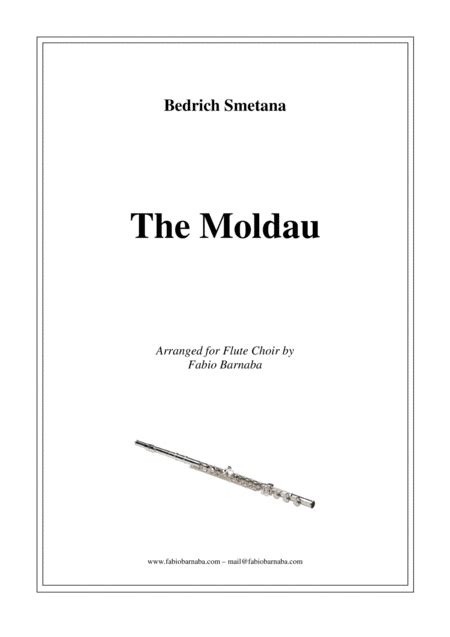 The Moldau By Bedrich Smetana Symphonic Poem For Flute Choir Sheet