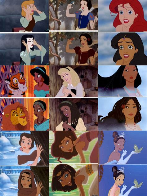 Disney Re Imagined As Different Races D Disney Princess Comics
