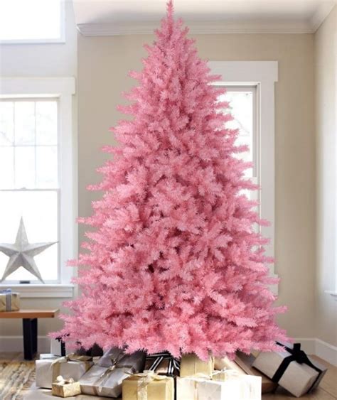 I love love love decorating christmas trees. Pretty in Pink Artificial Christmas Tree | Christmas