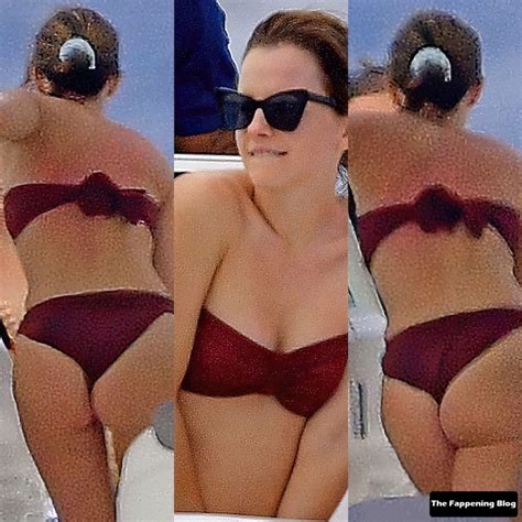 Emma Watson Shows Off Her Magical Sizzling Bikini Clad Body On Her