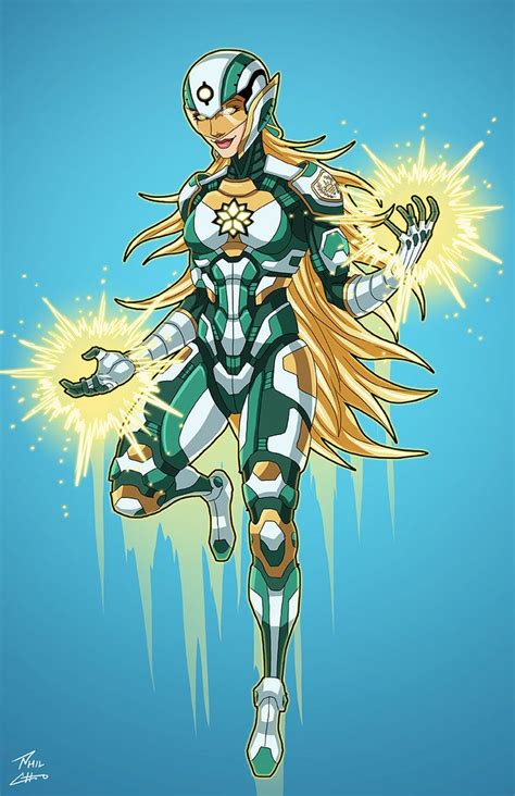 Morningstar Oc Commission By Phil Cho Superhero Art Character Art