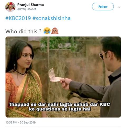 Netizens Troll Sonakshi Sinha For Fail To Answer Ramayana Related Question On Kbc