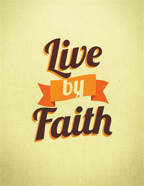 Live By Faith By Paolovee On Deviantart