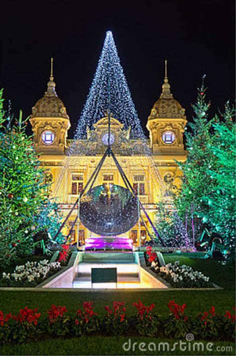 Traditionally, if there is a christmas tree, it is decorated with candies, nuts, and small toys by père noel (santa claus) when. Christmas decorations in Monaco, Montecarlo,France ...
