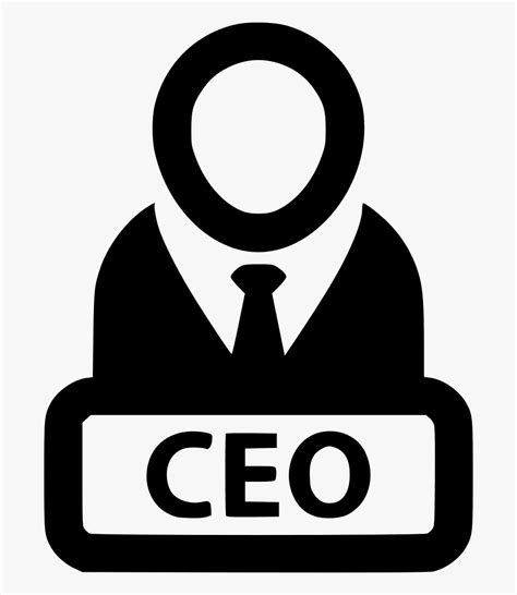 Chief Executive Officer Icon Clip Art Library
