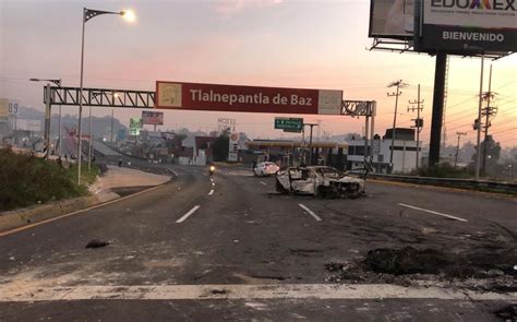 Bloqueo En La México Pachuca Cumple Más De 10 Horas Manifestantes
