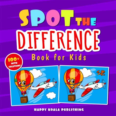 Buy Spot The Difference Book For Kids Over 100 Hilarious Illustrations