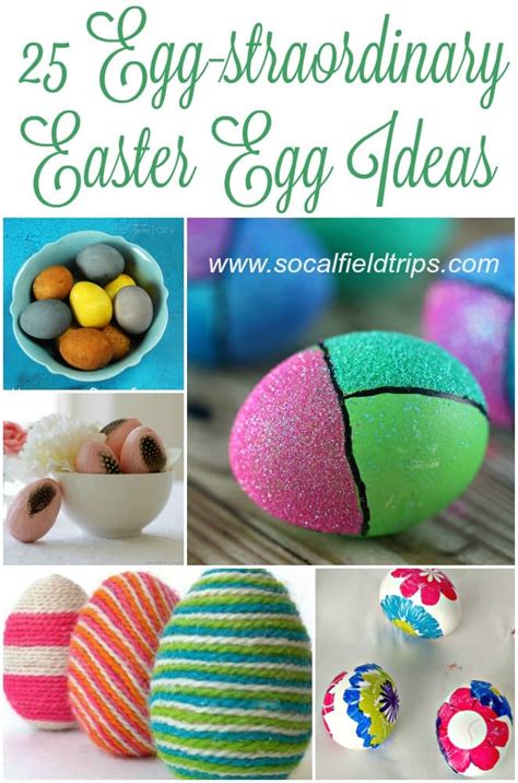 25 Egg Straordinary Easter Egg Decorating Ideas