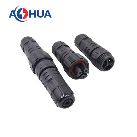 M16 3 Pin Power Male Female Ip67 Cable Waterproof Connector China M16