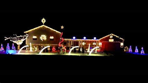 Wizards In Winter Christmas Light Display Youtube