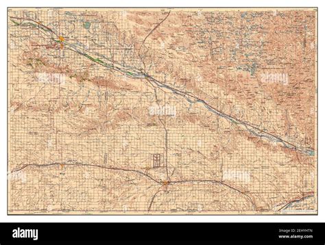 Scottsbluff Nebraska Map 1958 1250000 United States Of America By