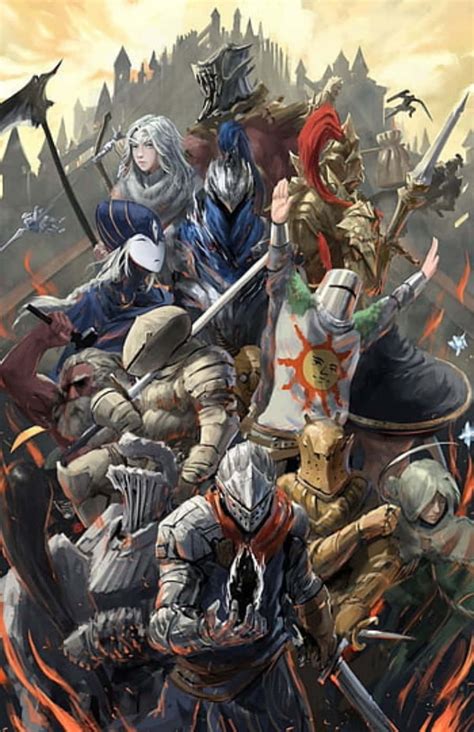 Download Fearsome Dark Souls Boss Battle Wallpaper