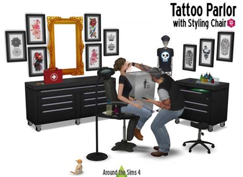 Around The Sims 4 Tattoo Parlor • Sims 4 Downloads