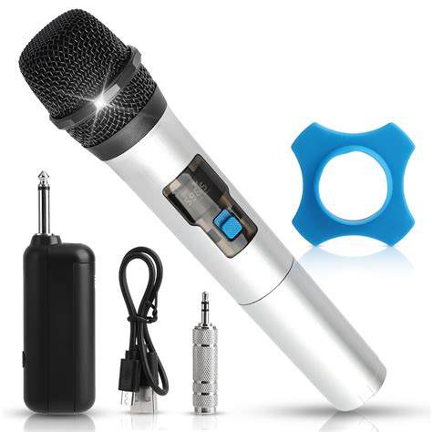 Eeekit Uhf Wireless Microphone Handheld Dynamic Mic With 6 3mm