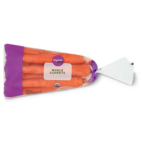 Organic Fresh Whole Carrots 2 Lb Bag