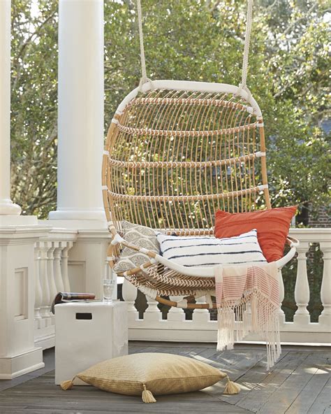 Serena And Lily Double Hanging Rattan Chair 1000 Swinging Chair