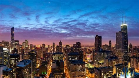 Chicago Skyline Hd Wallpaper For Desktop And Ipad 1920×1080 Chicago