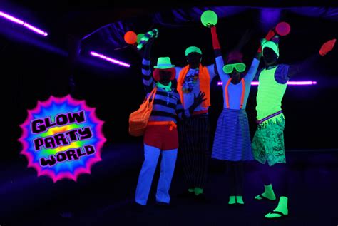 How To Do A Glow In The Dark Party Party Goat