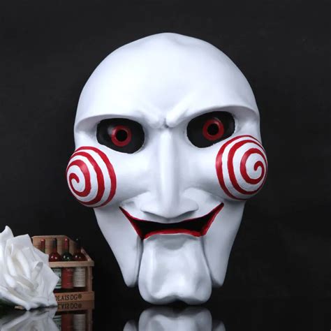Halloween Mask Horror Electric Saw Mask Cosplay Party Horror Movie Adult Full Face Mask Creepy