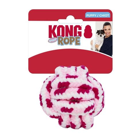 Kong Puppy Rope Ball Large