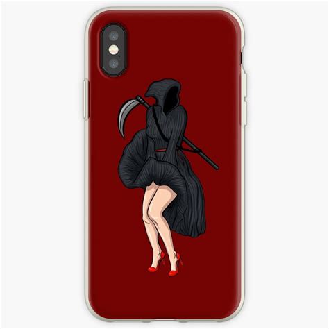 Glam Reaper Iphone Case And Cover By Sararosalie Redbubble