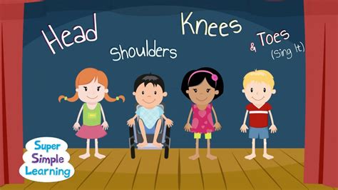 Head Shoulders Knees And Toes Sing It Apprendre Langlais Rapidement