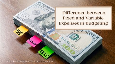 The Difference Between Fixed And Variable Expenses In Budgeting