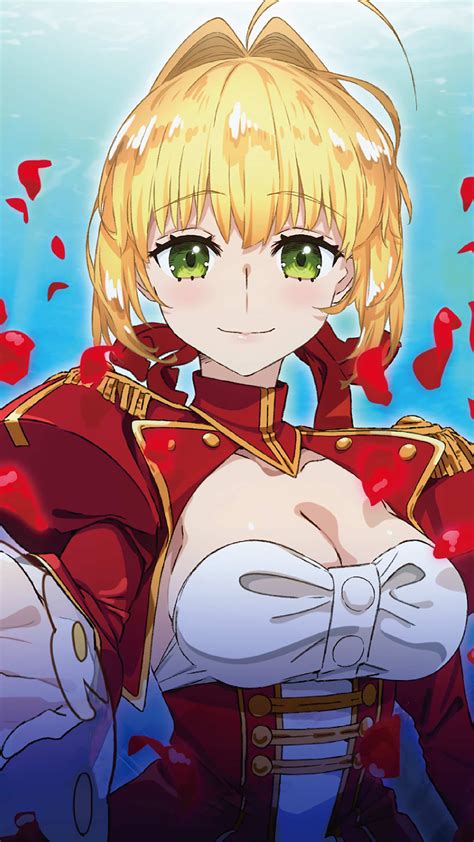 2160x3840 Anime Fate Extra Nero Claudius Red Saber Sony Xperia Xxzz5