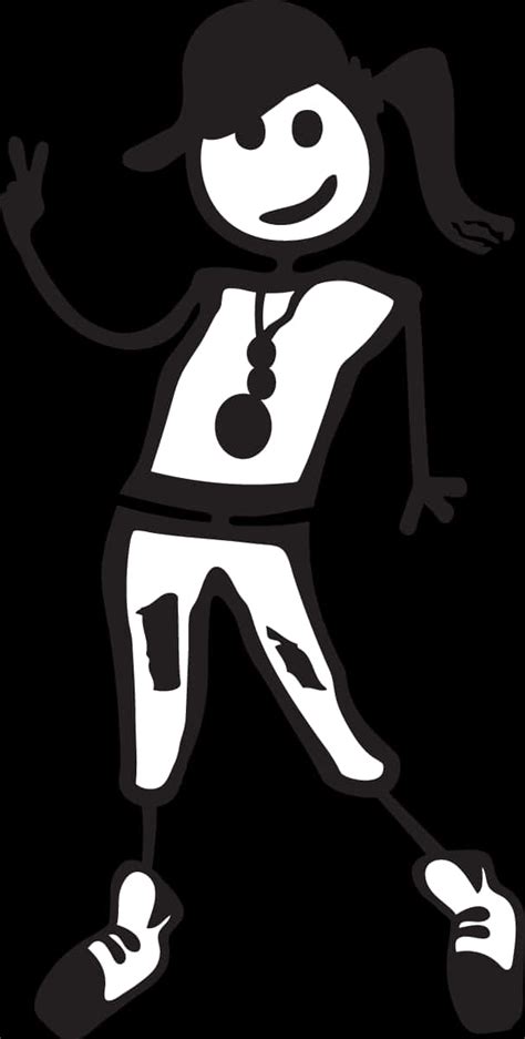 Download Cool Dancing Girl Stick Figure 100 Free Fastpng