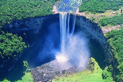 Fly Over Kaieteur Falls Guyana Journey Latin America