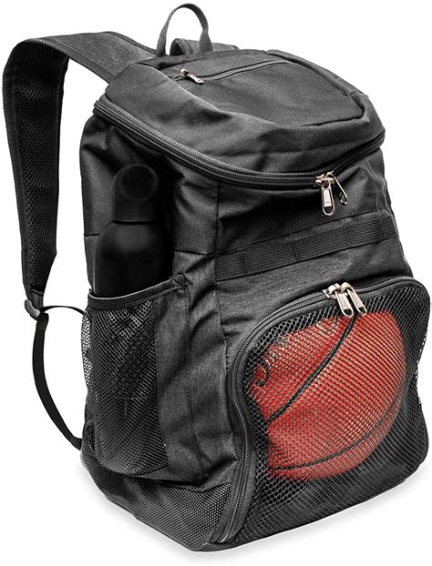 xelfly basketball backpack with ball compartment sports equipment bag for soccer ball